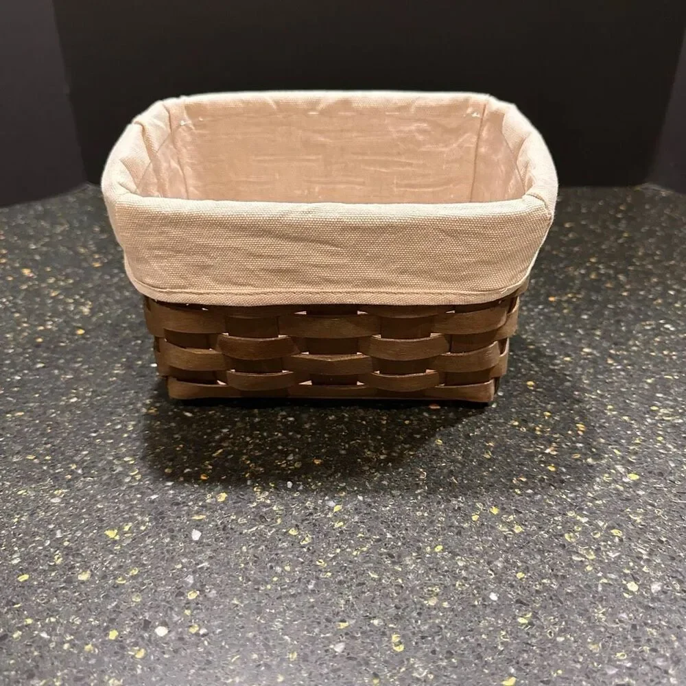 Longaberger Large Recipe Basket with Liner and Protector